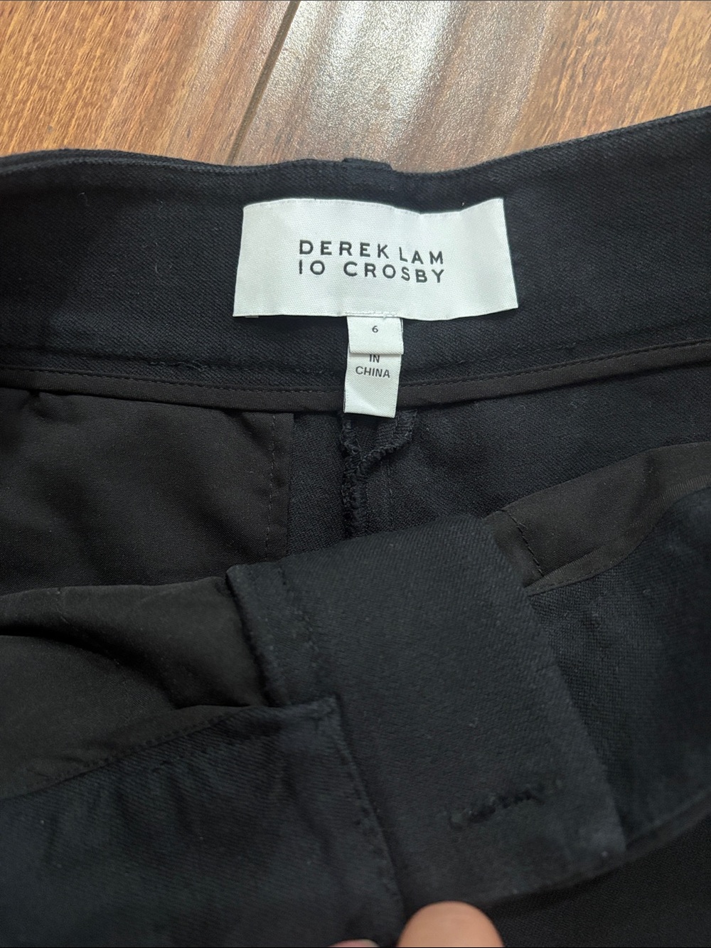 Black Derek Lam 10 Crosby Shorts - Picture 2 of 3